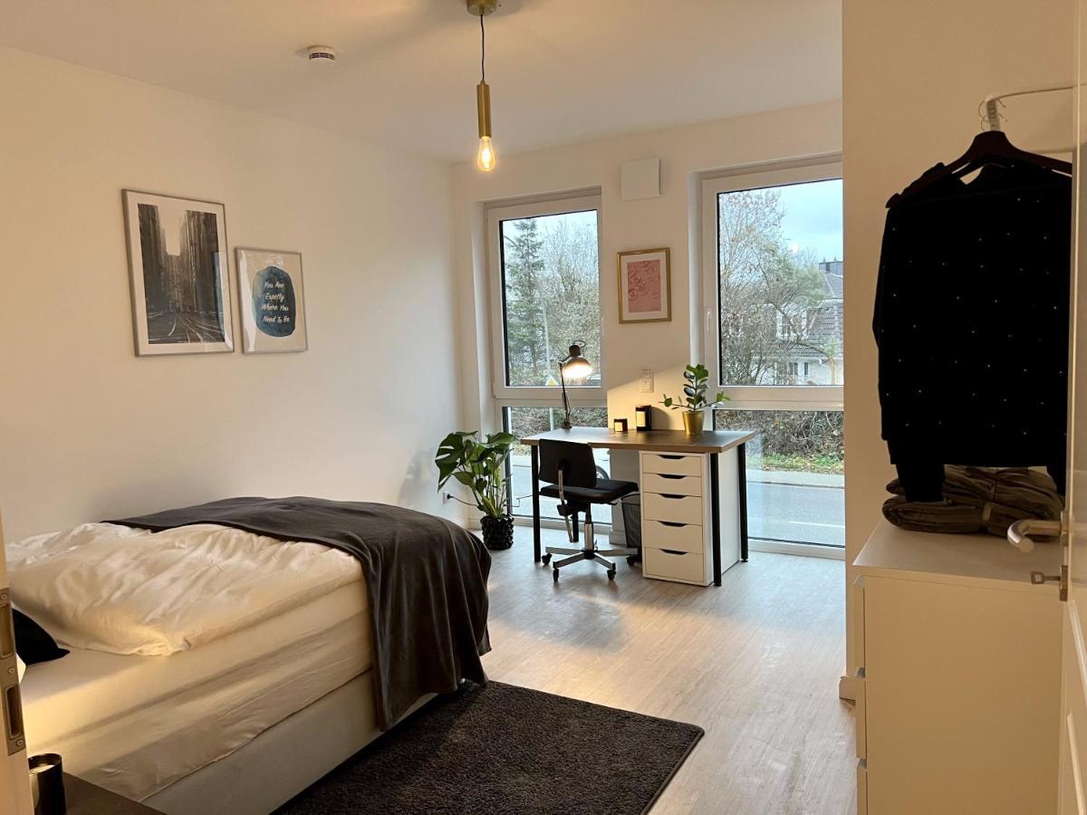 Gemuetliche Apartments Direkt An Der Grenze Von Hamburg Norderstedt Esterno foto